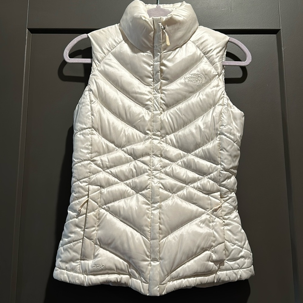 The North Face Pearl Puffer Vest XS Down 550 Filled